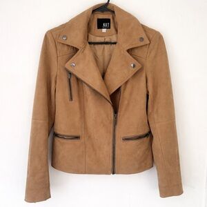 Kut from the Kloth Women's Brown Leather Jacket